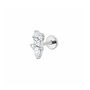 Orchid Crystal Helix Earring, thumbnail 2 of 5