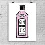 Pink Gin A3/A4 Art Print, thumbnail 1 of 2