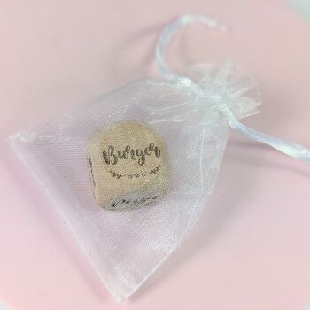 Personalized Take Away Dinner Dice Valentine Decision Couple, 9 of 9