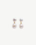 Freshwater Pearl Drop Earrings, thumbnail 1 of 3