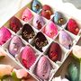 Chocolate Easter Eggs, Personalised Half Eggs Gift Box, thumbnail 1 of 9