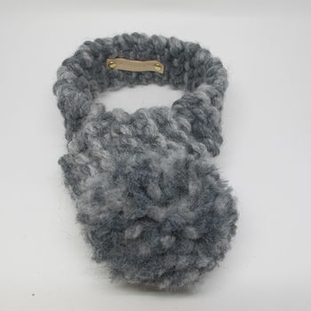 Personalised Hand Knitted Dog Scarf, 3 of 7