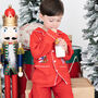 Personalised Christmas Gingerbread Boy's Pyjama, thumbnail 3 of 7