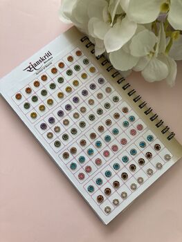 Pastel Round Assorted Colours Bindi Booklet, 3 of 6