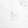 Tree Of Life Sterling Silver Necklace, thumbnail 4 of 6