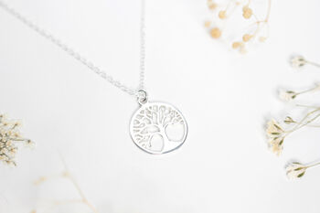 Tree Of Life Sterling Silver Necklace, 4 of 6