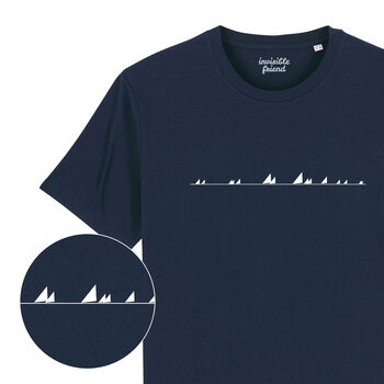 Sailing Flotilla Organic Cotton T Shirt, 2 of 3