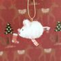 Cute Mini Mouse Christmas Tree Decoration, thumbnail 6 of 9