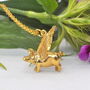 Flying Pig Necklace, thumbnail 1 of 3