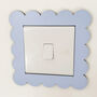 Custom Scalloped Edge Nursery Light Switch Cover, thumbnail 6 of 7