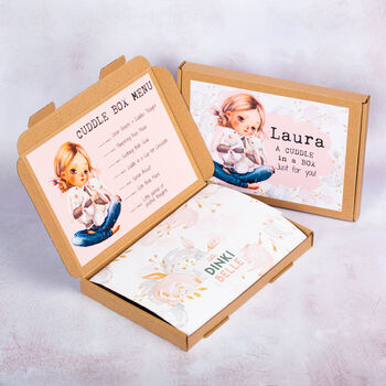 Personalised Cuddle In A Box Letterbox Gift, 3 of 9
