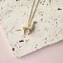 T Rex Triceratops Or Brontosaurus Dinosaur Necklace, thumbnail 9 of 11