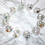 Geometric Birthstone Necklace, thumbnail 7 of 12
