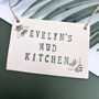 Personalised Mud Kitchen Sign With Bees, thumbnail 5 of 9