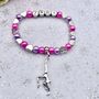Personalised Ballerina Or Gymnast Charm Bracelet, thumbnail 9 of 12