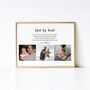 Personalised Dad By Heart Photo Print, thumbnail 2 of 8