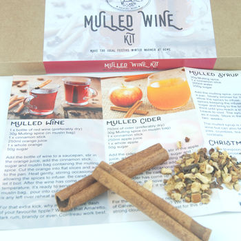 Christmas Mulled Wine, Cider And Cocktail Gift Box, 4 of 6
