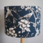 Teal Blue Bird Lampshade, thumbnail 8 of 11