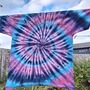 Kids Spiral Tie Dye Tshirt, thumbnail 9 of 9