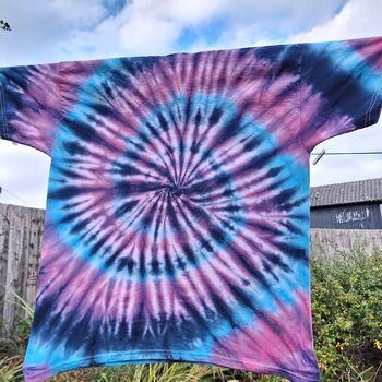 Kids Spiral Tie Dye Tshirt, 9 of 9