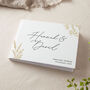 Meadow Personalised Names Wedding Guest Book, thumbnail 2 of 4