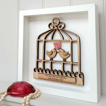 Our First Home Together Love Birdcage Artwork, 3 of 5