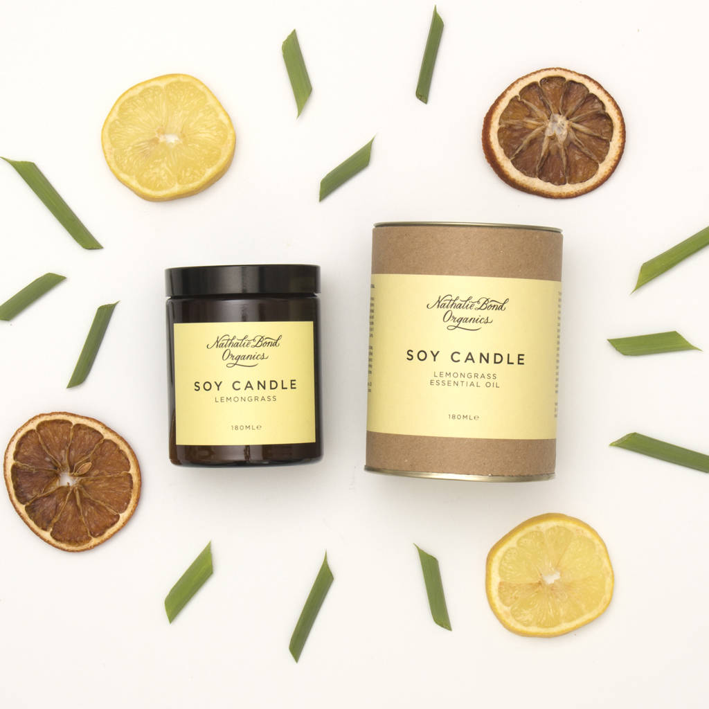 Lemongrass Candle By Nathalie Bond