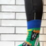Fish And Chips Illustrated Socks | British Made In Small Batches, thumbnail 3 of 4