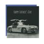 Happy Father's Day Mercedes Gullwing Card, thumbnail 2 of 5
