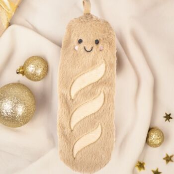 Personalised Baguette Hot Water Bottle, 8 of 8