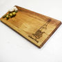 Cheese Lover Personalised Oak Wood Board, thumbnail 5 of 7