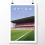 West Ham Upton Park Bobby Moore Stand Poster, thumbnail 2 of 7