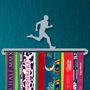 'Male Runner' Medal Display Hanger, thumbnail 3 of 4