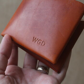 Personalised Stitchless Leather Wallet, 4 of 11