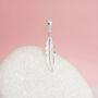 Feather Necklace In Sterling Silver, thumbnail 1 of 7
