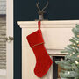 Reindeer Cast Iron Christmas Stocking Holder, thumbnail 6 of 6