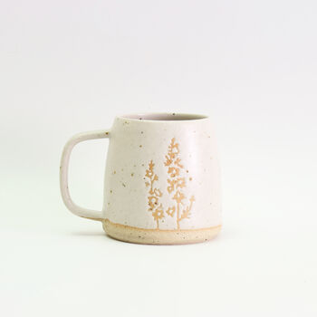 Larkspur Flower Ceramic Mug, 4 of 4