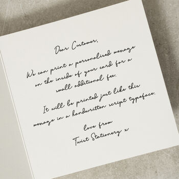 Congratulations Wedding Day Card, 2 of 2