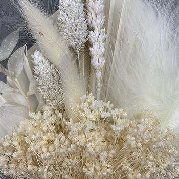 All White Dried Flower Bouquet, 5 of 7