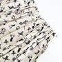 Line Drawing Printed Cotton Midi Skirt, thumbnail 7 of 7