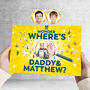 Personalised Dad And Child Photo Gift Book ‘Wonder Where’s Dad And Child?’, thumbnail 1 of 10