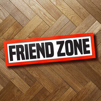 'Friend Zone' Framed Long Landscape Print, 6 of 6