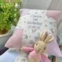 Peter Rabbit Birthday Cushion, thumbnail 4 of 7