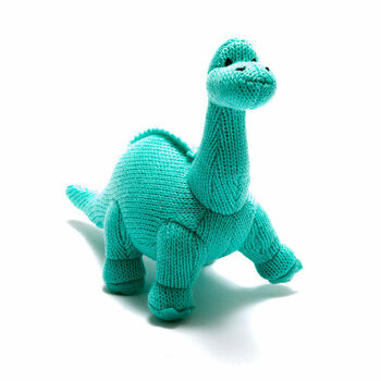 Knitted Dinosaur Rattle, 4 of 8