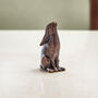 Miniature Bronze Moon Gazing Hare Sculpture 8th Bronze, thumbnail 1 of 12