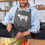 Born To Grill Father's Day BBQ Apron, thumbnail 1 of 7