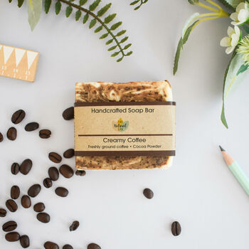 Creamy Coffee All Natural Soap Bar Palm Free, 4 of 6