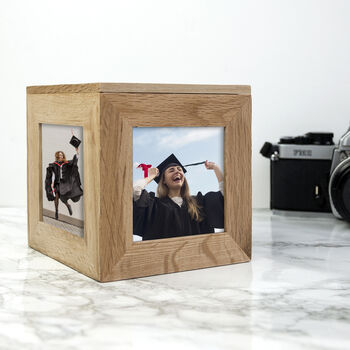 Personalised Graduation Photo Cube, 3 of 3