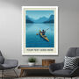 Personalised Kayaking Poster, thumbnail 3 of 6