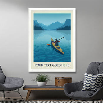 Personalised Kayaking Poster, 3 of 6